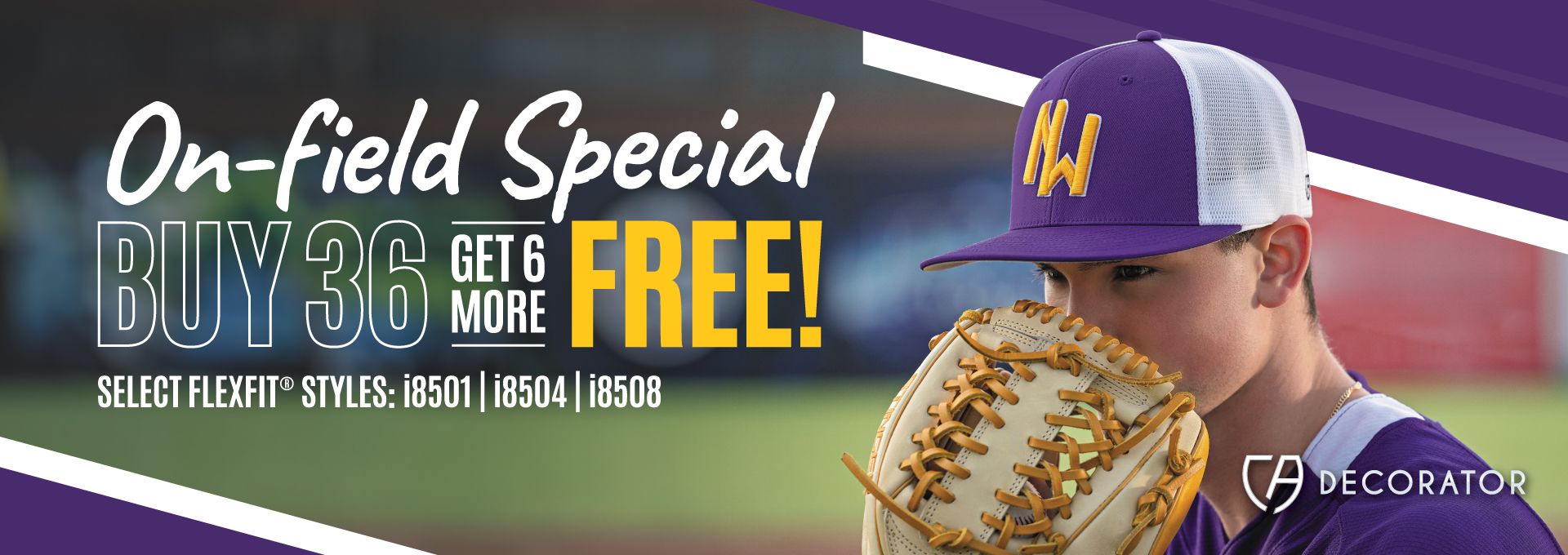 On-Field Special - Buy 36 get 6 FREE!
